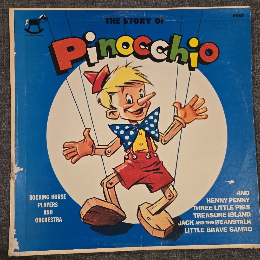 Vintage Pinocchio Vinyl
